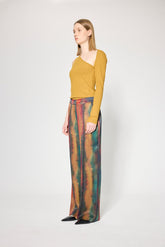ASYMMETRIC RIBBED TOP